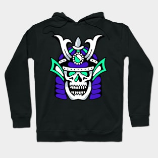 Skull samurai wrrior Hoodie